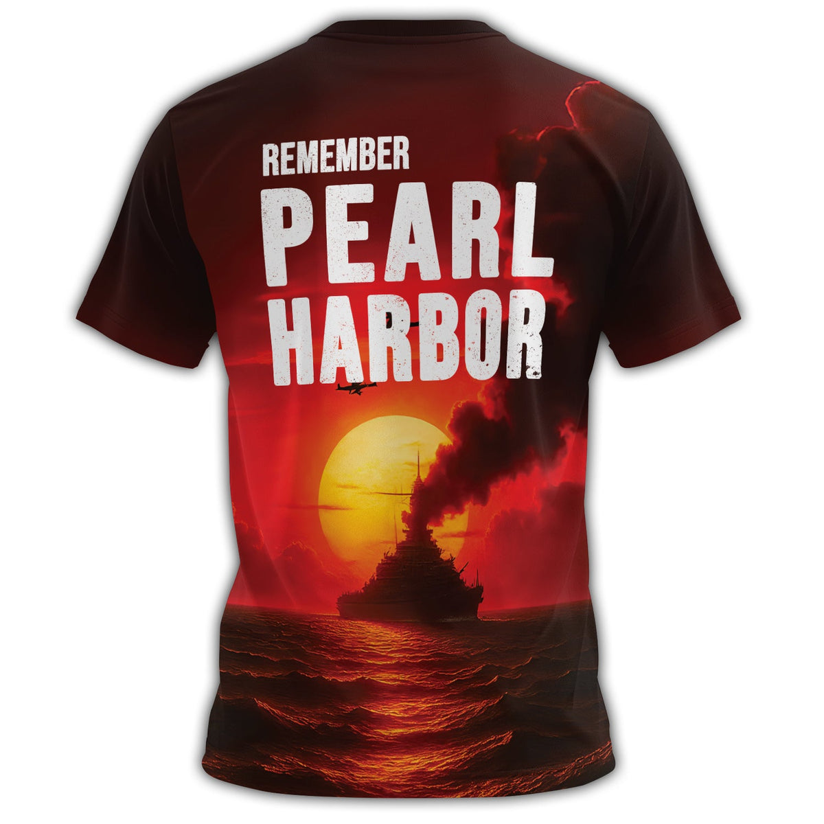 Honoring the Legacy of Pearl Harbor All-over Print T-Shirt product image 3