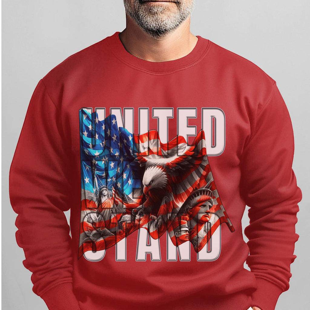 United We Stand Military Patriotic Sweatshirt product image 12