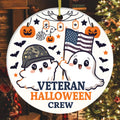 Veteran Halloween Crew Ornament