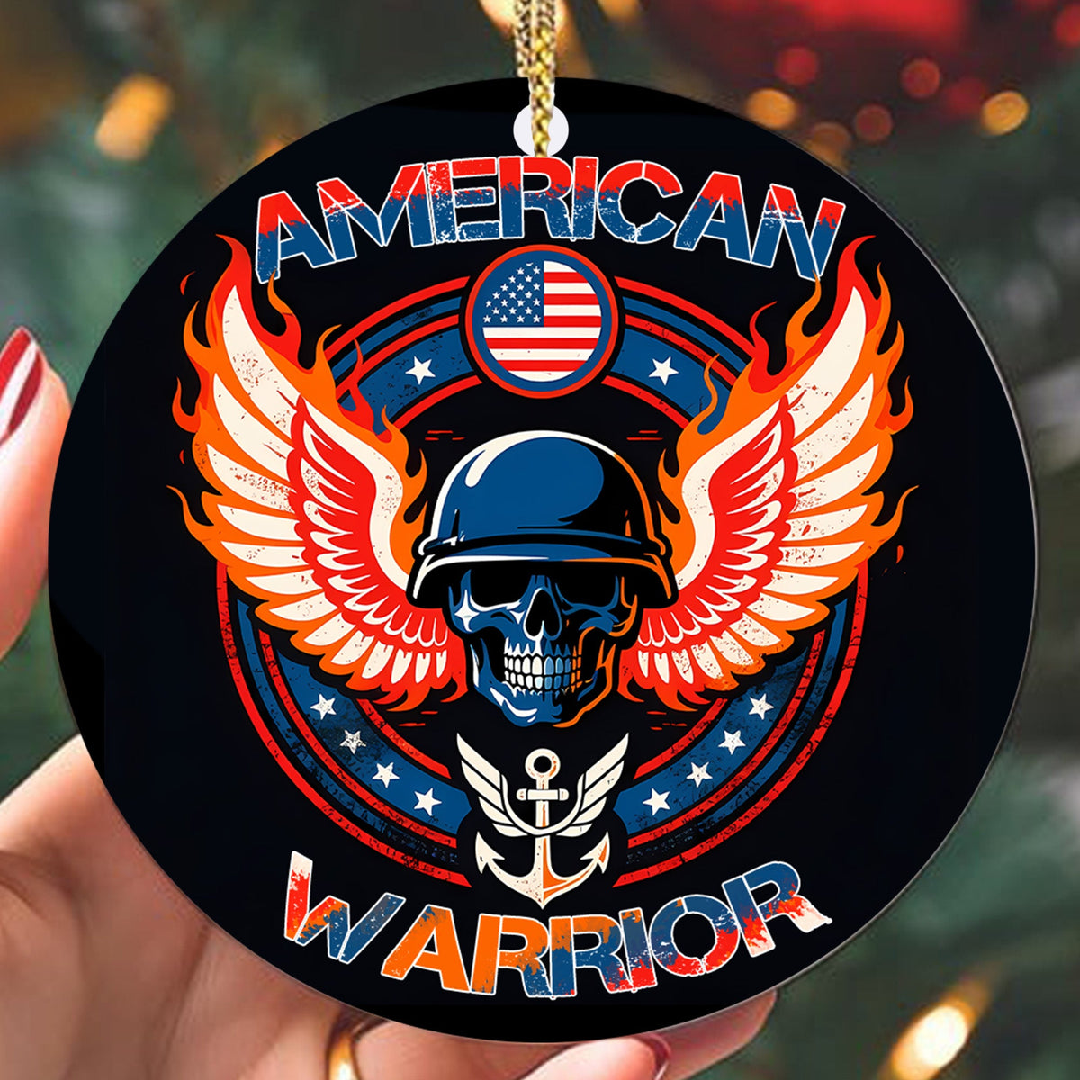 Veteran Freedom Honor Ornament