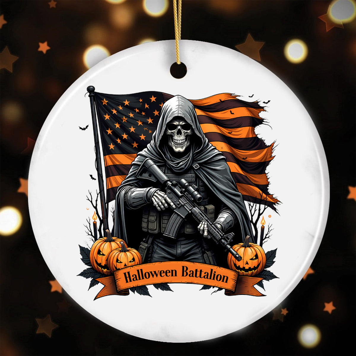 Halloween Battalion Veteran Ornament