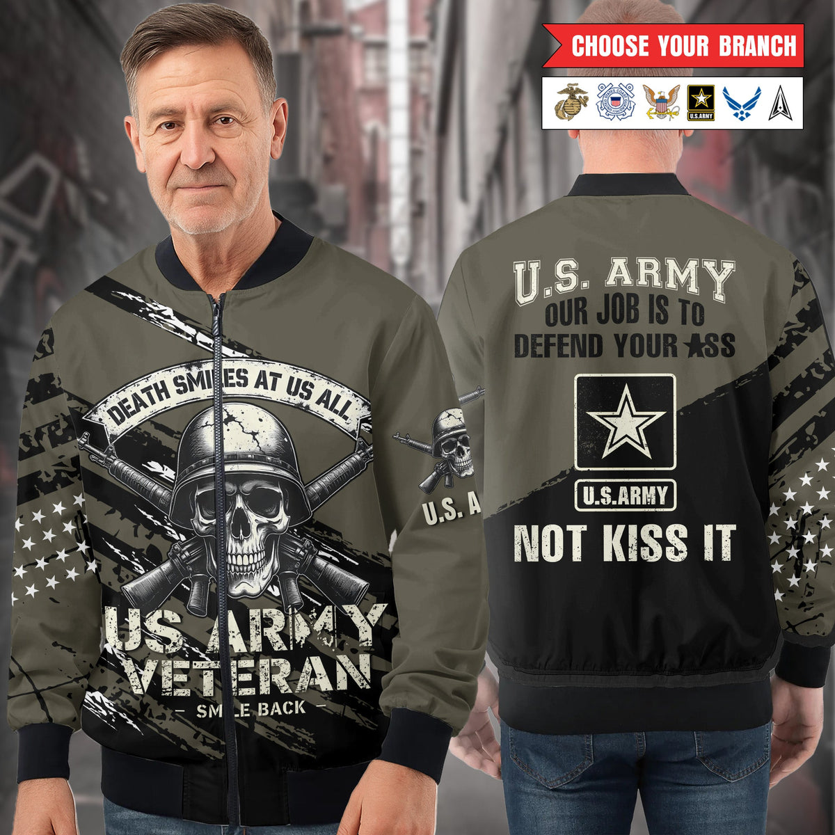 Defend with Pride All-over Print Bomber Jacket product image 12