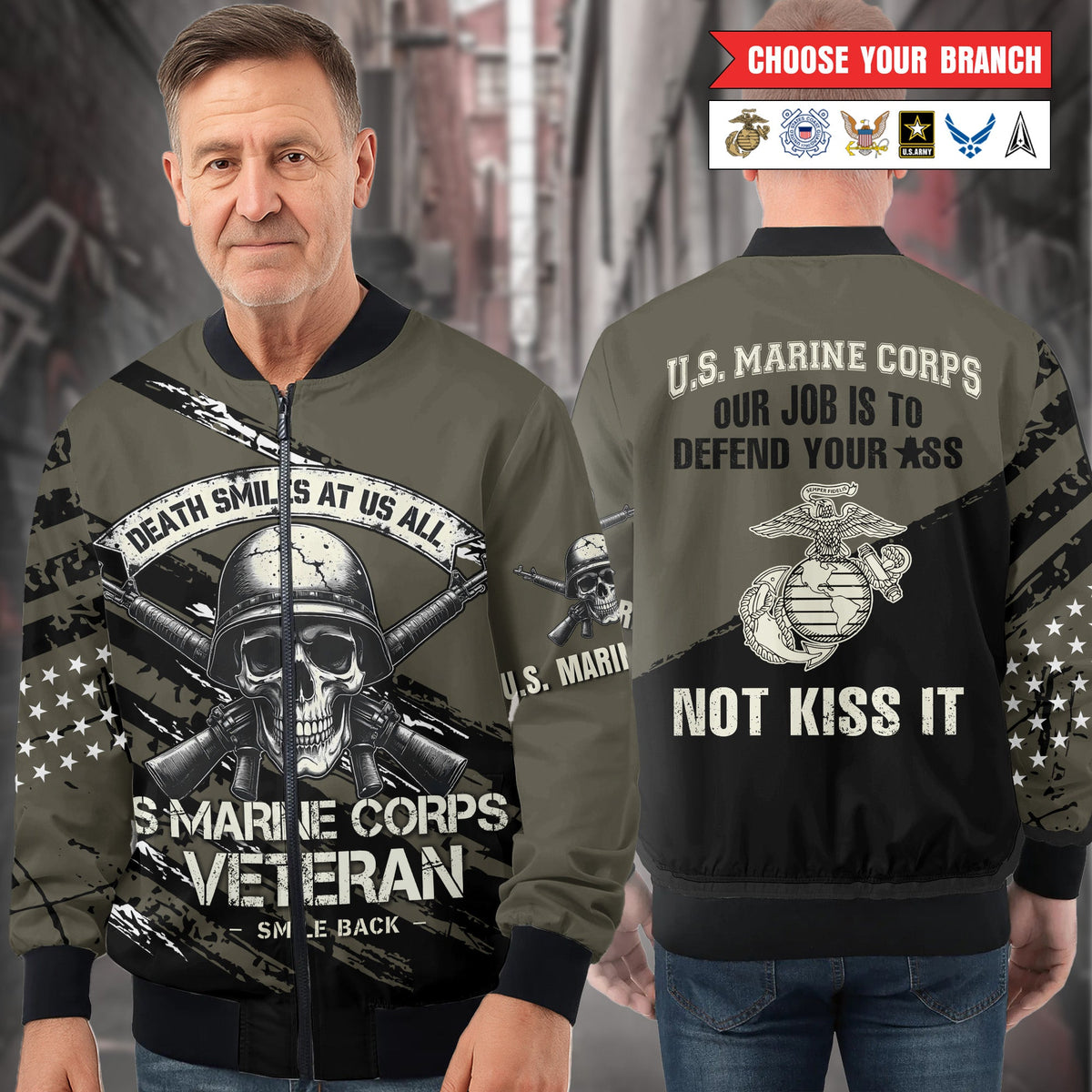 Defend with Pride All-over Print Bomber Jacket product image 13