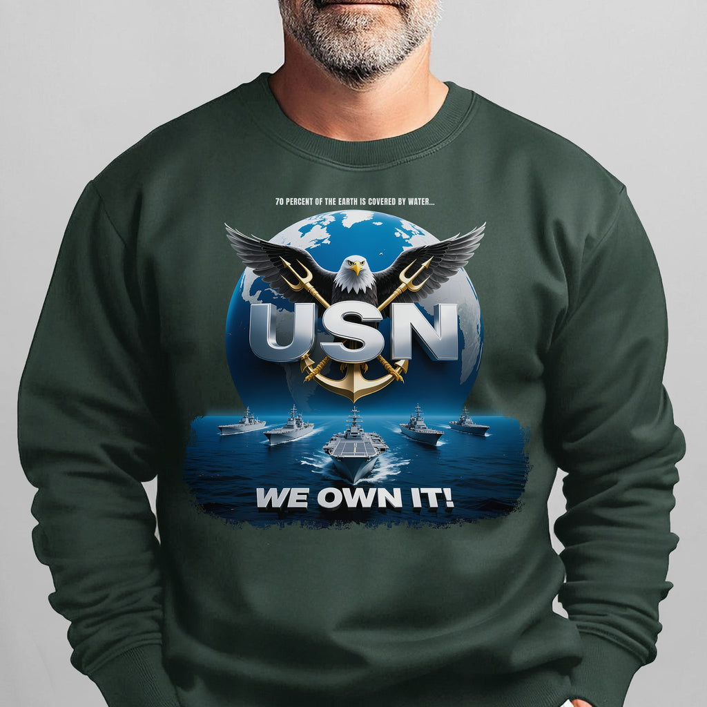 70 Percent of the Earth Is Covered by Water USN We Own It product image 11