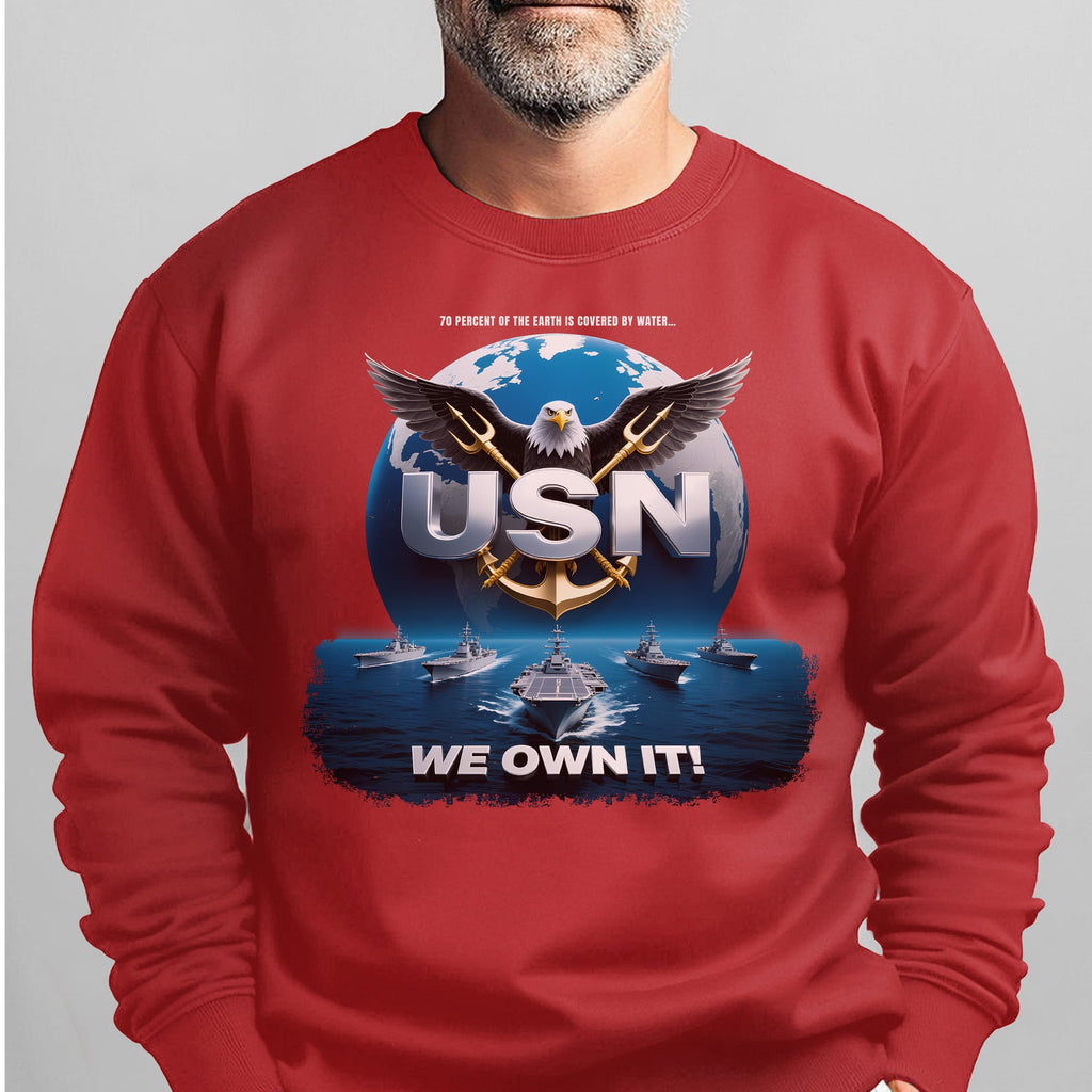70 Percent of the Earth Is Covered by Water USN We Own It product image 12