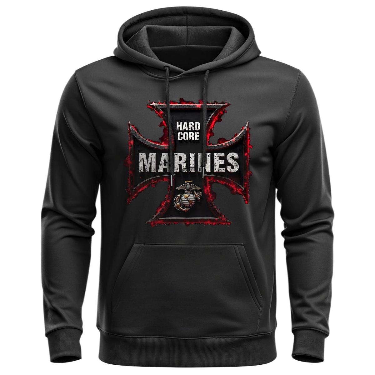 Hardcore Marines Honor and Courage Hoodie product image 1