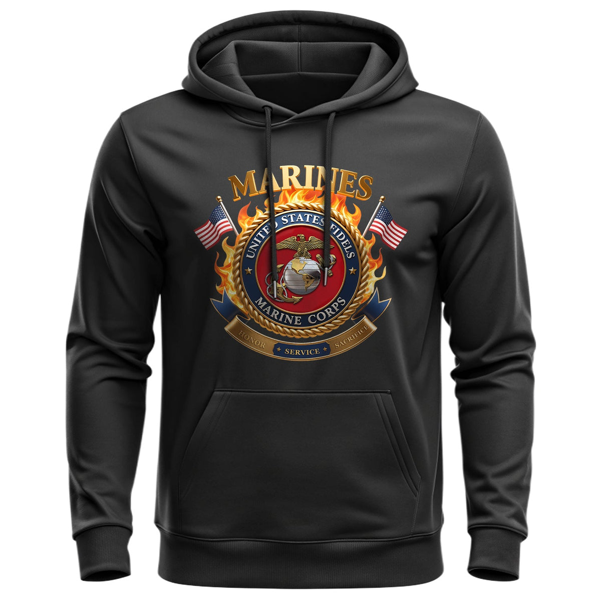 Marines United States Marine Corps Est 1775 Hoodie product image 1