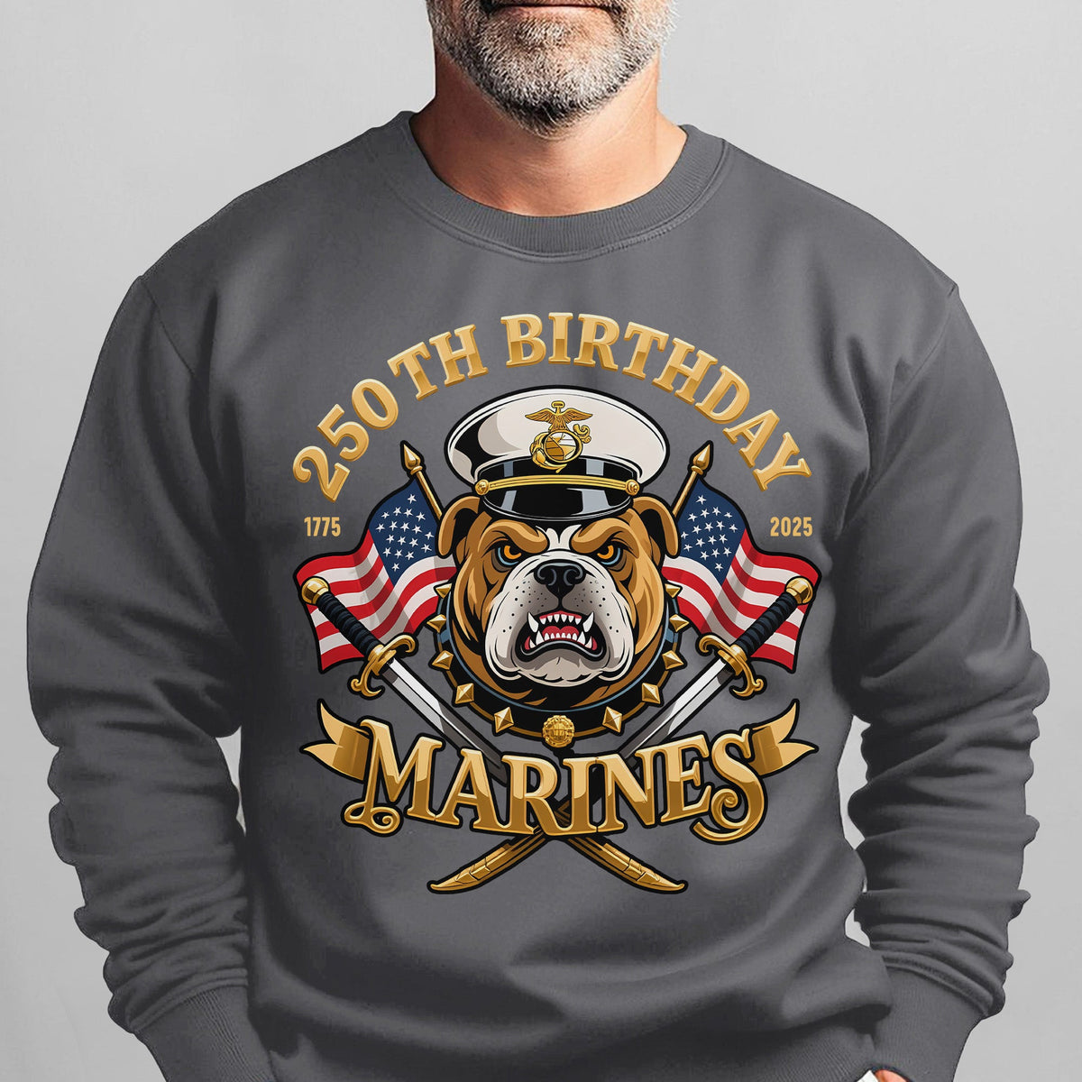 250th Birthday 1775 2025 United States Sweatshirt product image 8