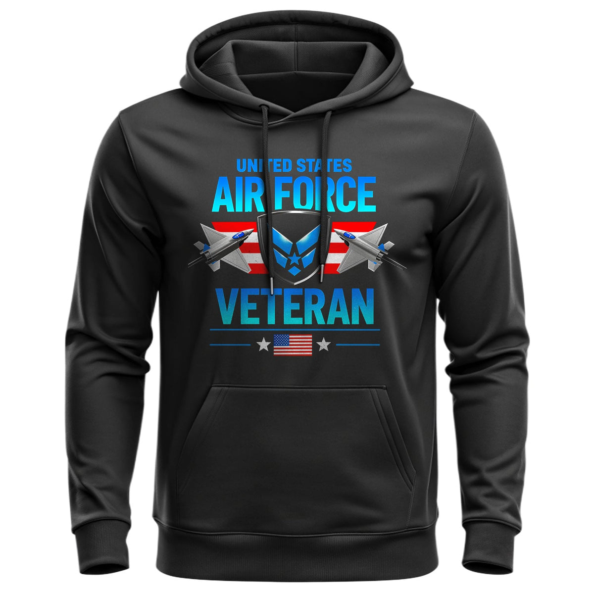 Air Force Veteran Proudly Serving Freedom Hoodie product image 1