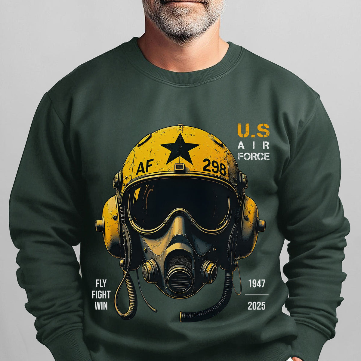 U.S. Air Force Fly Fight Win Bold Sweatshirt product image 8