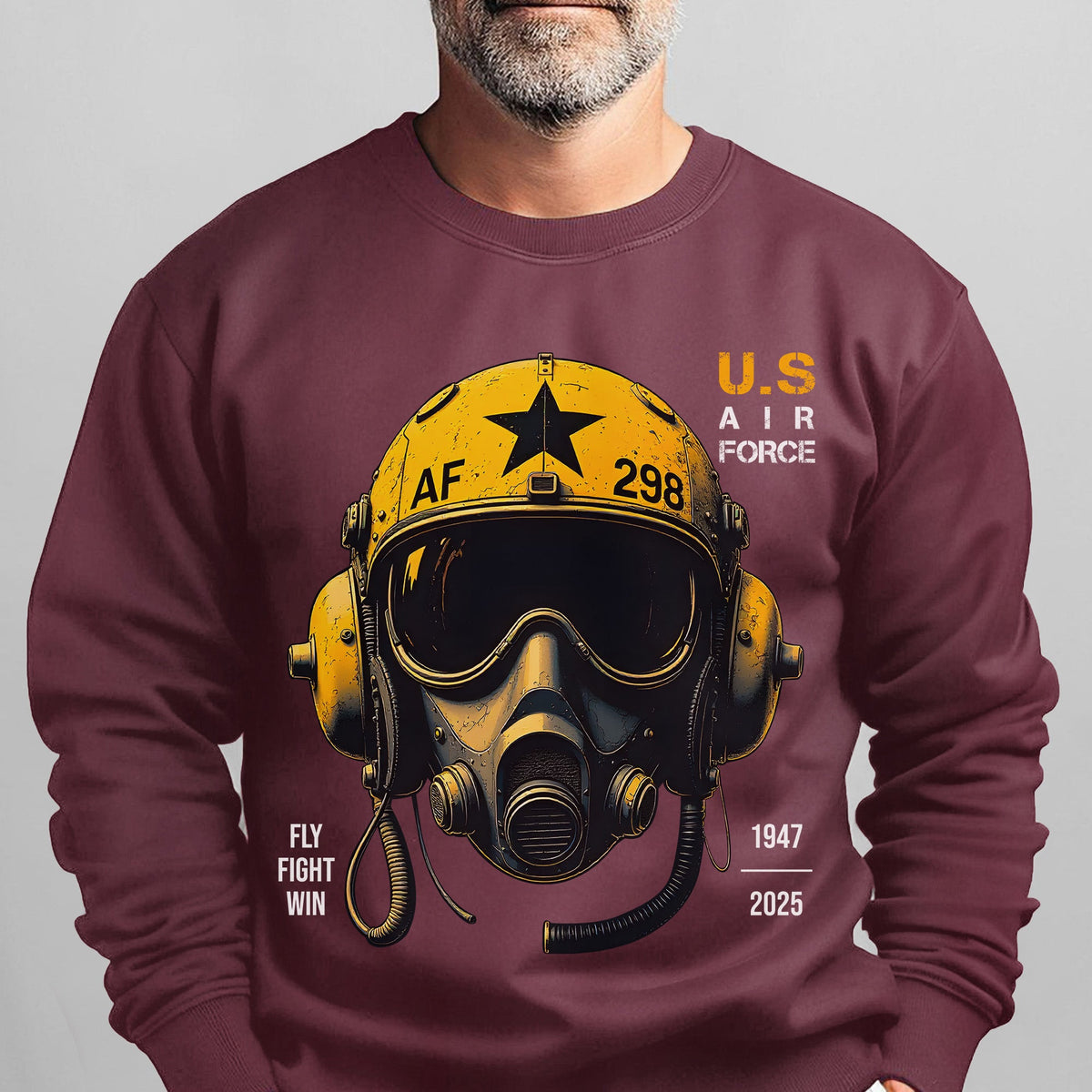 U.S. Air Force Fly Fight Win Bold Sweatshirt product image 11