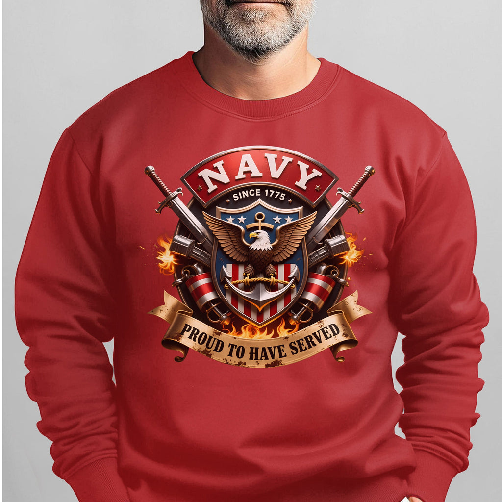 Navy Since 1775 Proud to Have Served US Sweatshirt product image 12