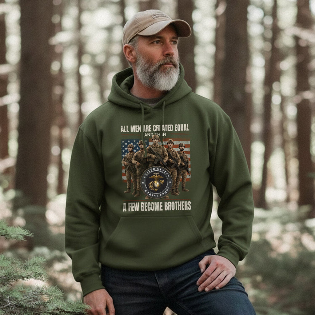 All Men Are Created Equal Then a Few Become Hoodie product image 4