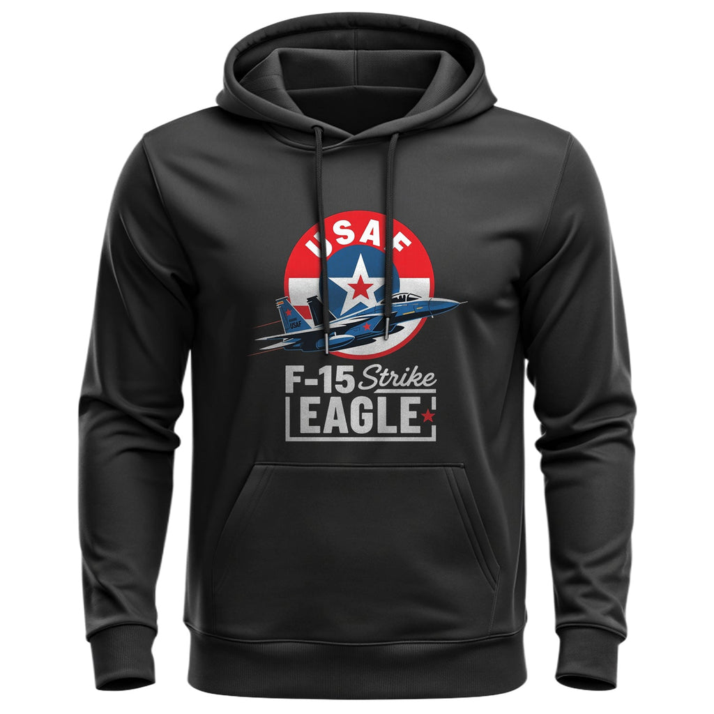 USAF Strike F15 Eagle Air Force Military Hoodie product image 1