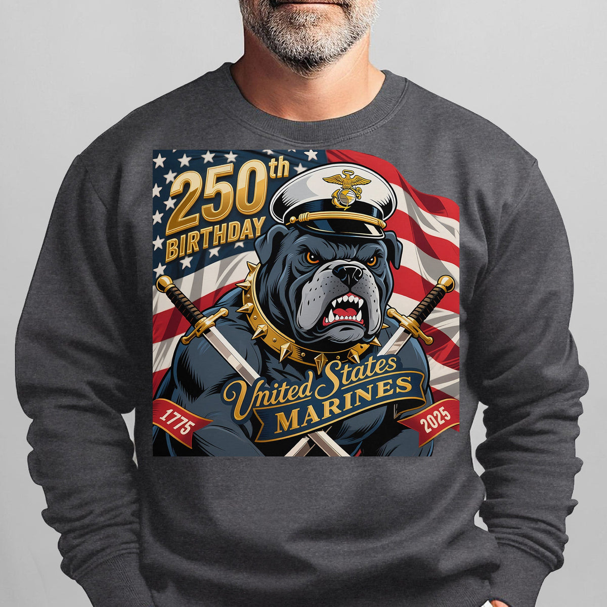 250th Birthday 1775 2025 United States Sweatshirt product image 7