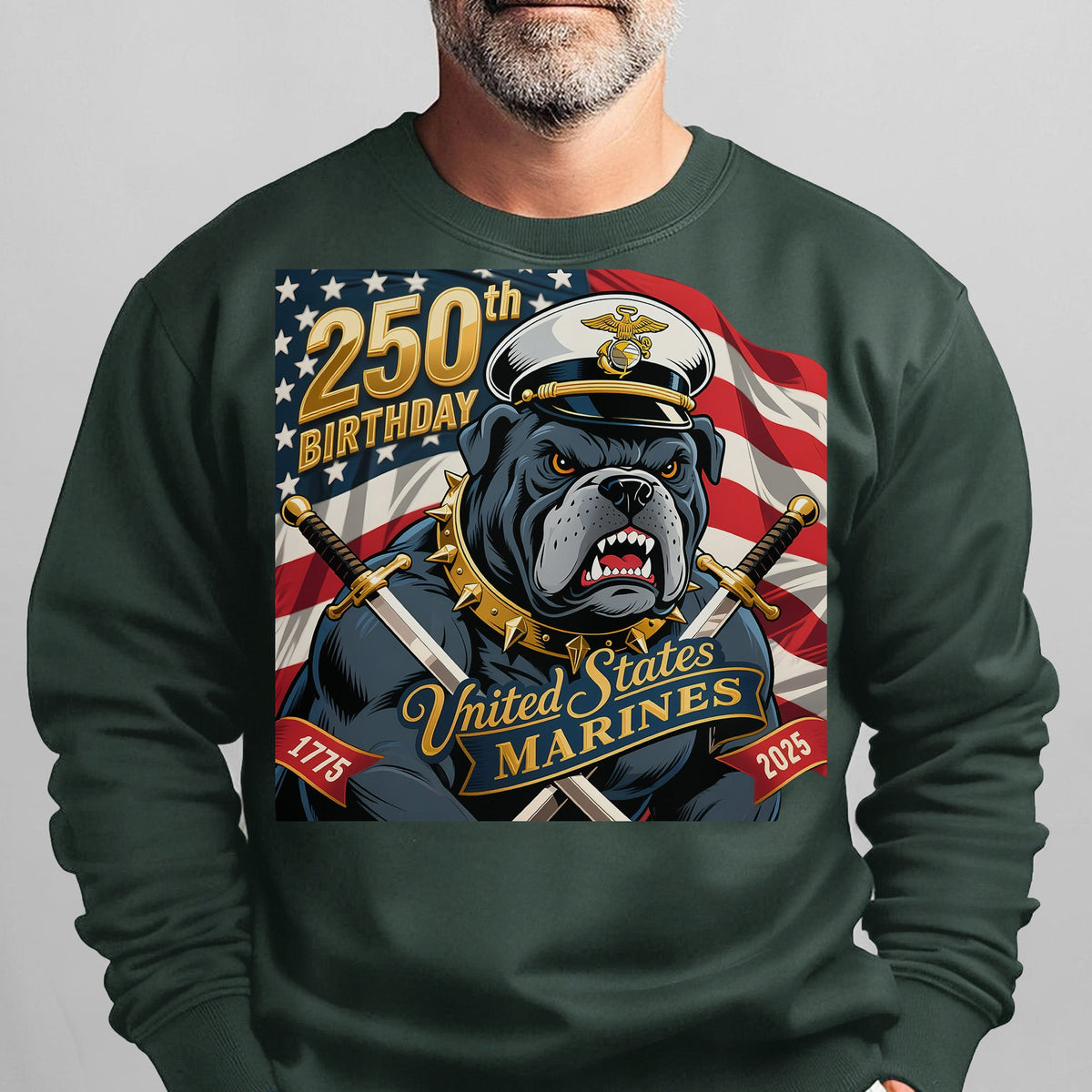 250th Birthday 1775 2025 United States Sweatshirt product image 11