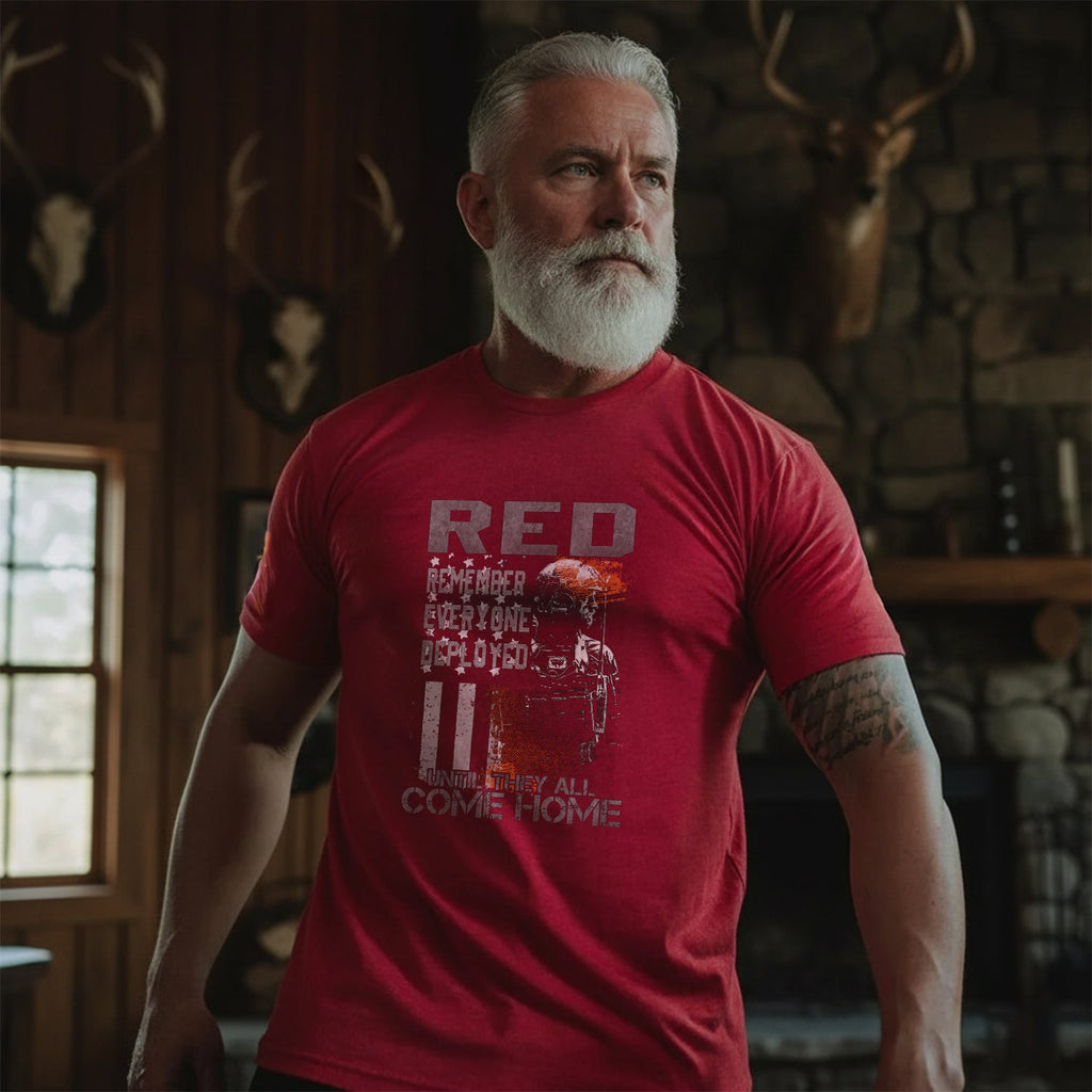 Remember Everyone Deployed Until They All Come Home T-Shirt product image 2