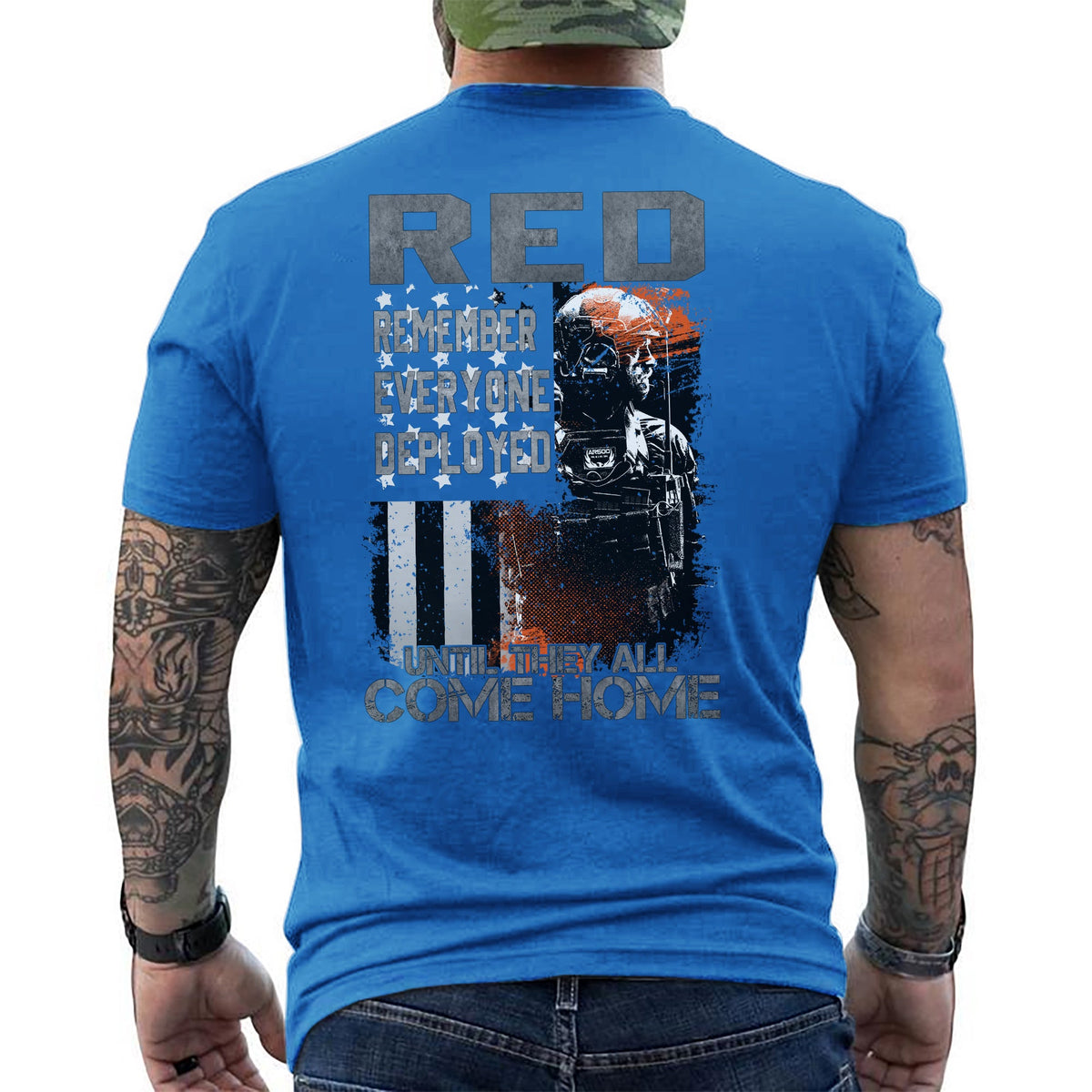 Remember Everyone Deployed Until They All Come Home T-Shirt product image 7