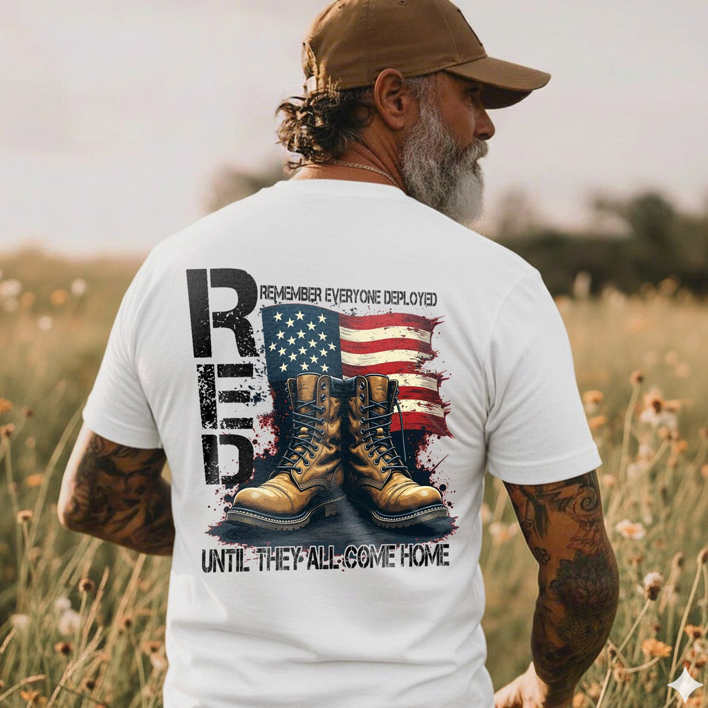 Remember Everyone Deployed Until They All Come Home T-Shirt product image 2