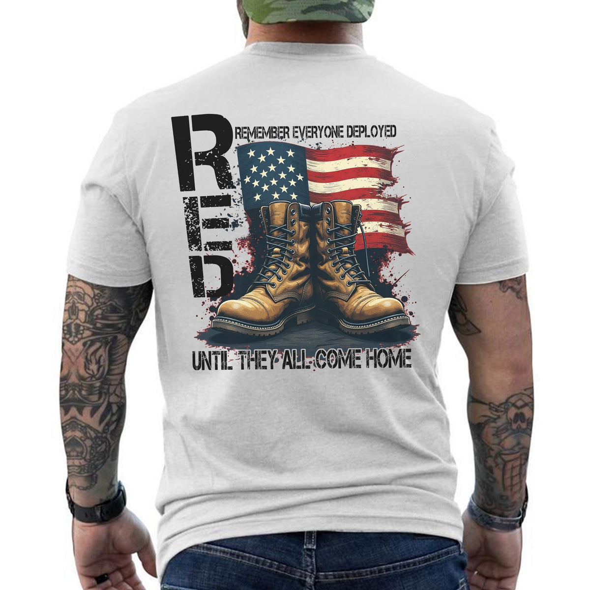 Remember Everyone Deployed Until They All Come Home T-Shirt product image 8