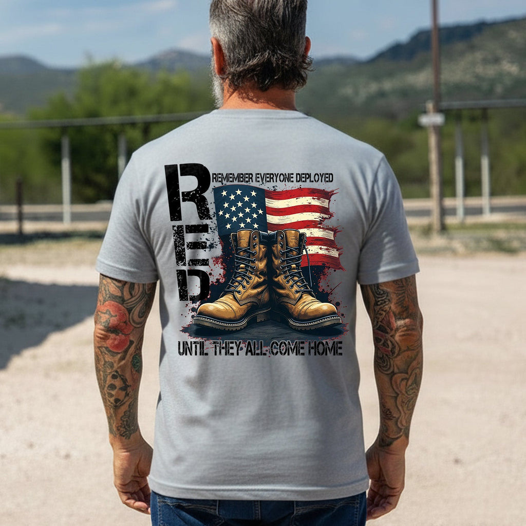 Remember Everyone Deployed Until They All Come Home T-Shirt product image 5
