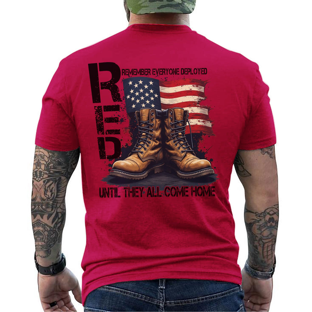 Remember Everyone Deployed Until They All Come Home T-Shirt product image 6