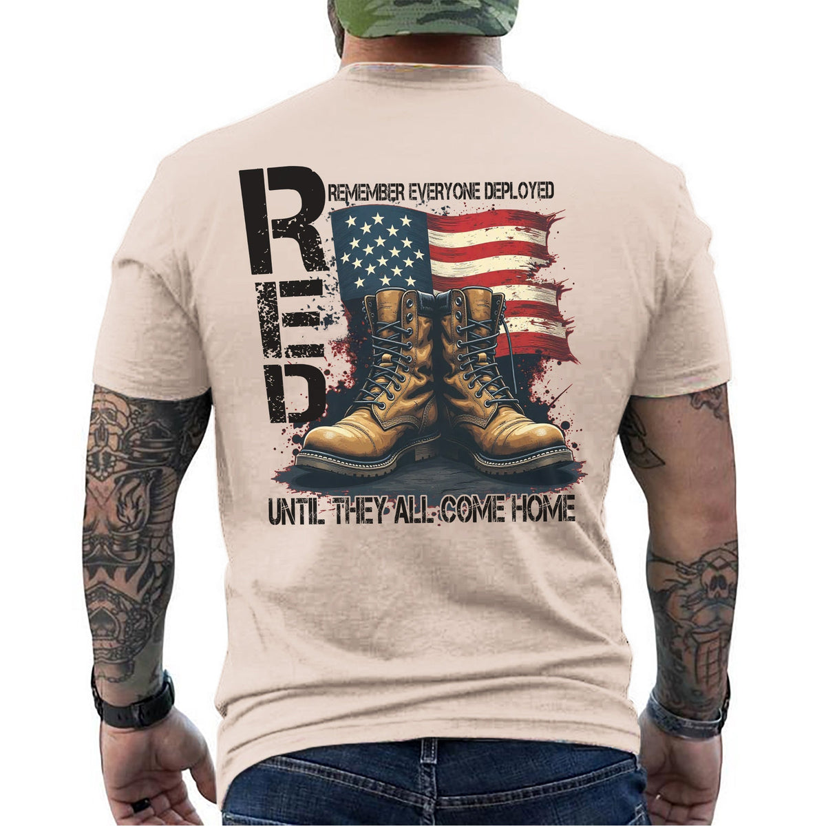 Remember Everyone Deployed Until They All Come Home T-Shirt product image 10