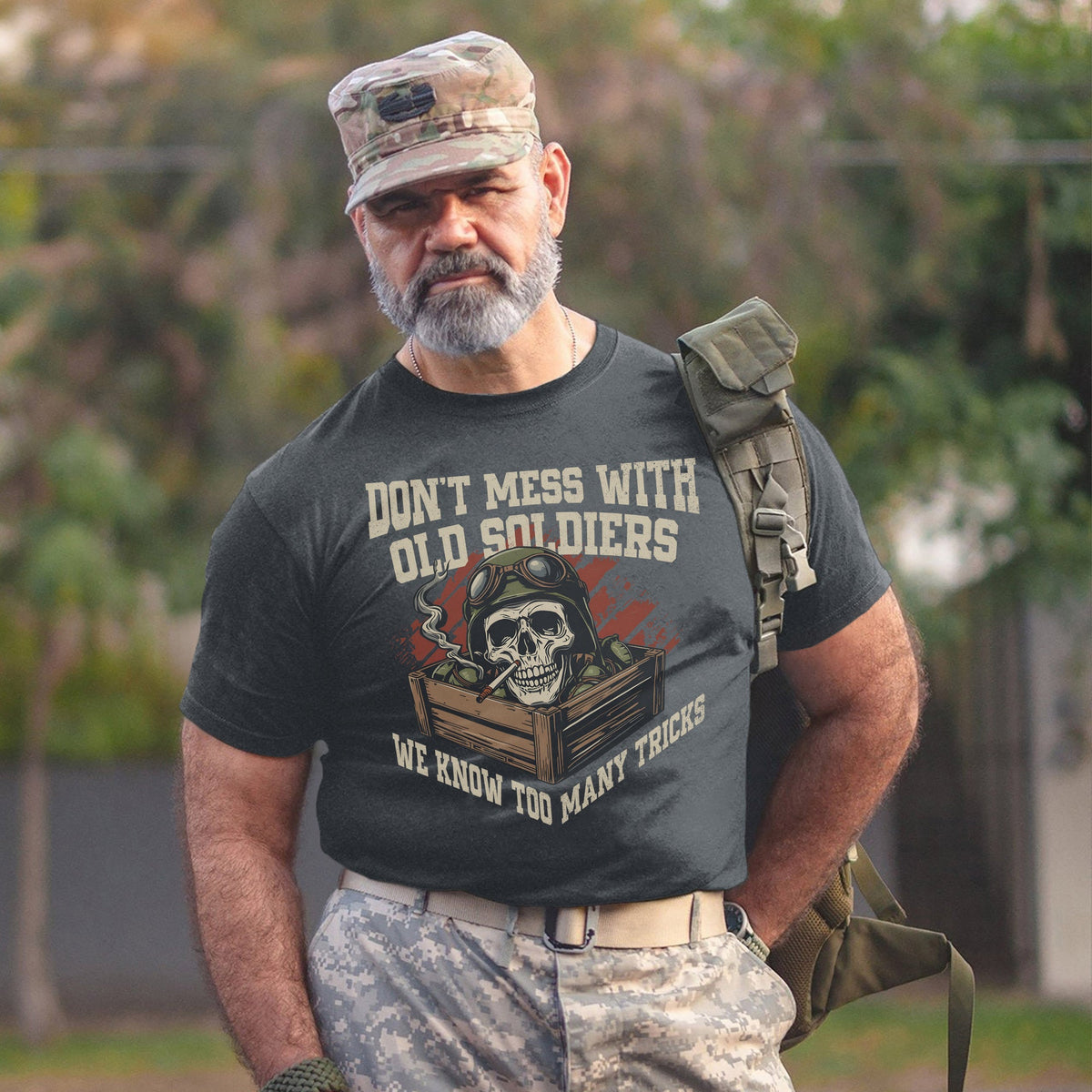 Don’t Mess With Old Soldiers We Know Too T-Shirt product image 13