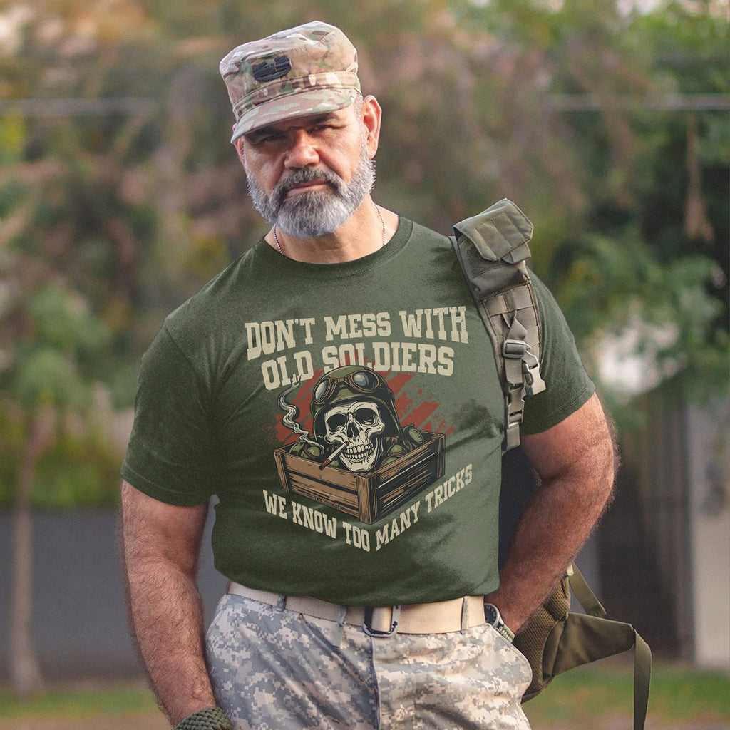 Don’t Mess With Old Soldiers We Know Too T-Shirt product image 6