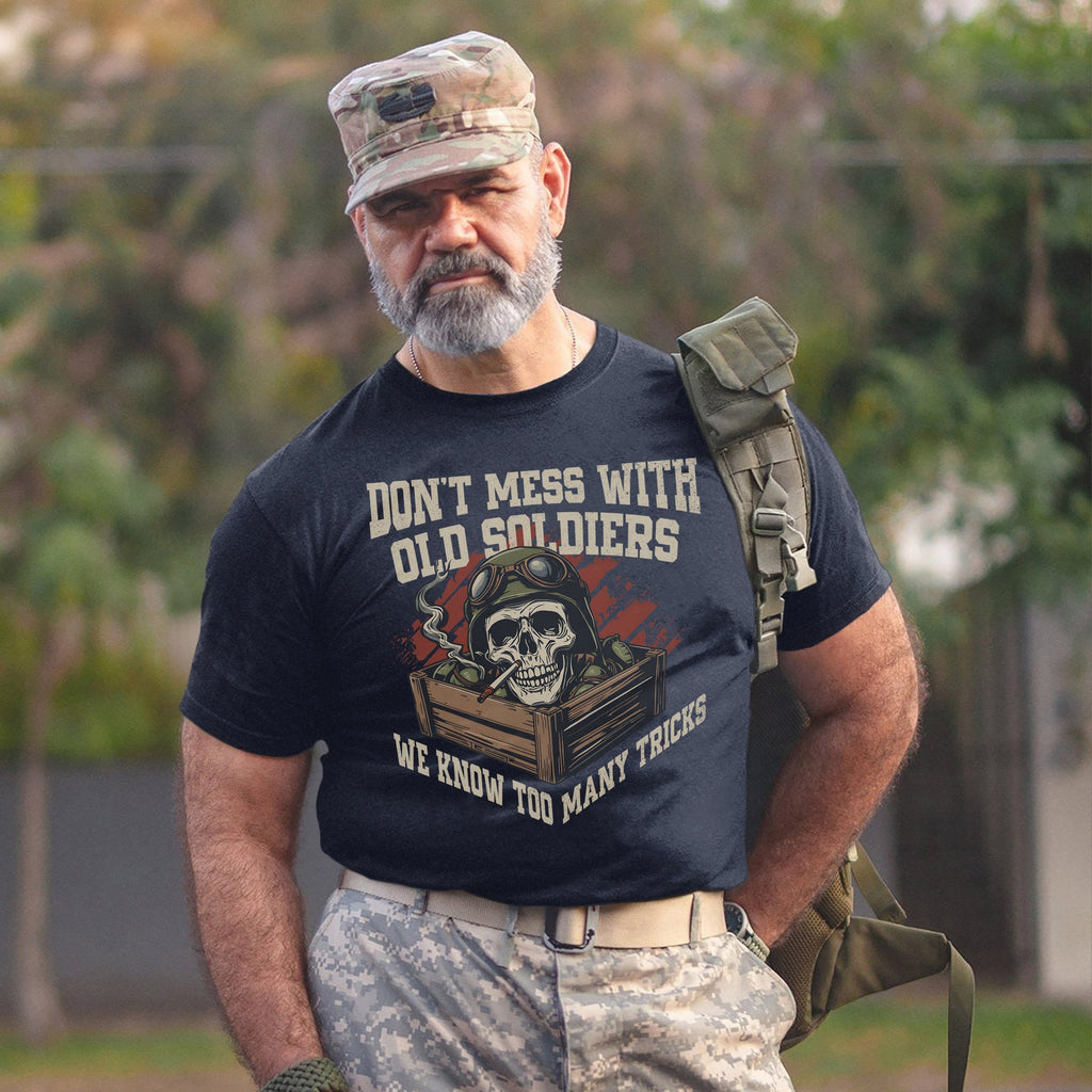 Don’t Mess With Old Soldiers We Know Too T-Shirt product image 14