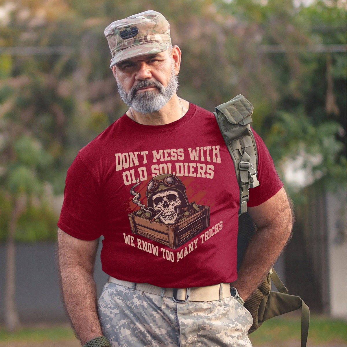 Don’t Mess With Old Soldiers We Know Too T-Shirt product image 9