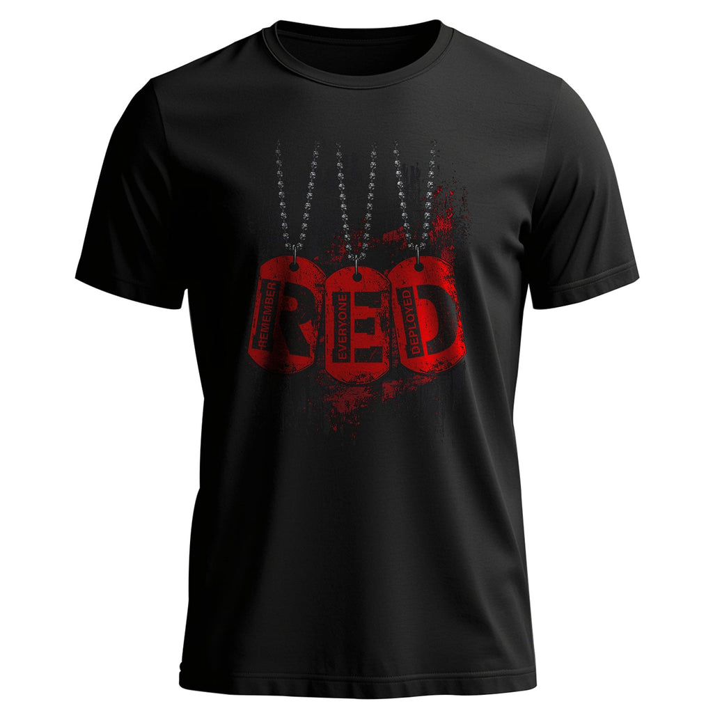 RED Remember Everyone Deployed Proud US T-Shirt product image 1
