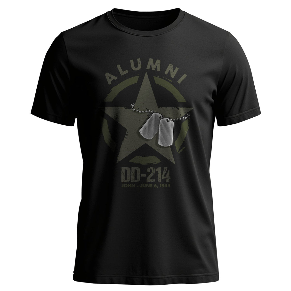 Alumni DD-214 Proud Veteran Status Earned T-Shirt product image 1