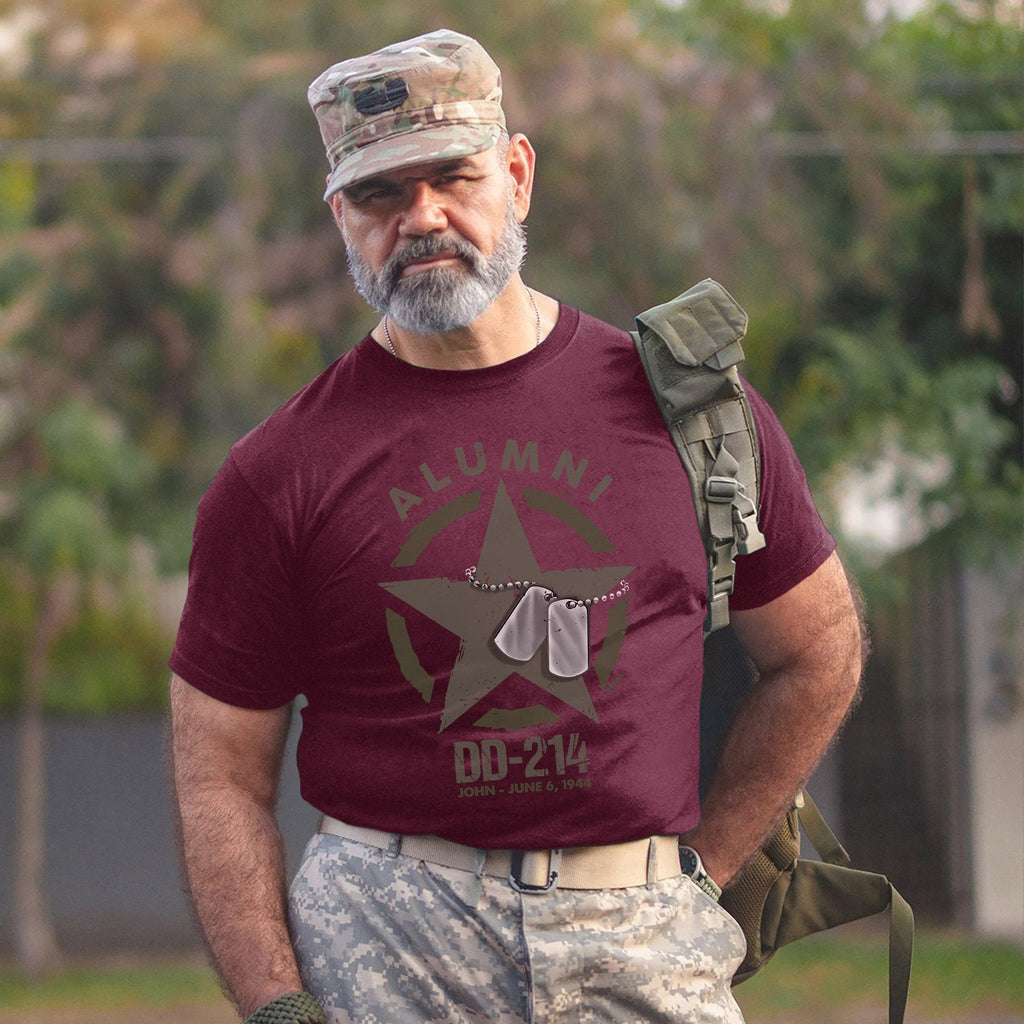 Alumni DD-214 Proud Veteran Status Earned T-Shirt product image 15