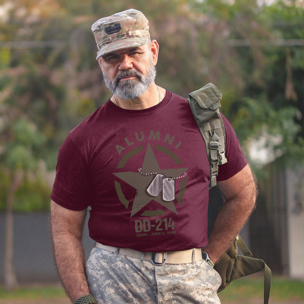 Alumni DD-214 Proud Veteran Status Earned T-Shirt product image 15