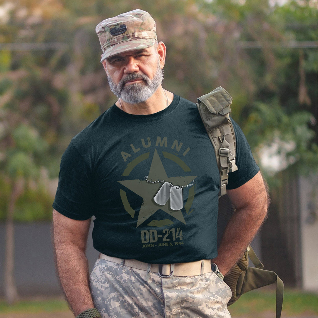 Alumni DD-214 Proud Veteran Status Earned T-Shirt product image 12