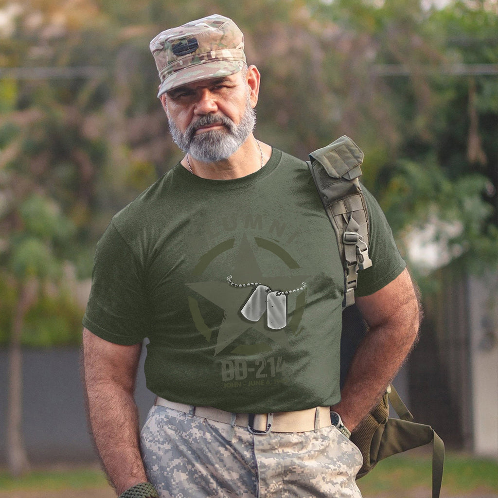 Alumni DD-214 Proud Veteran Status Earned T-Shirt product image 10