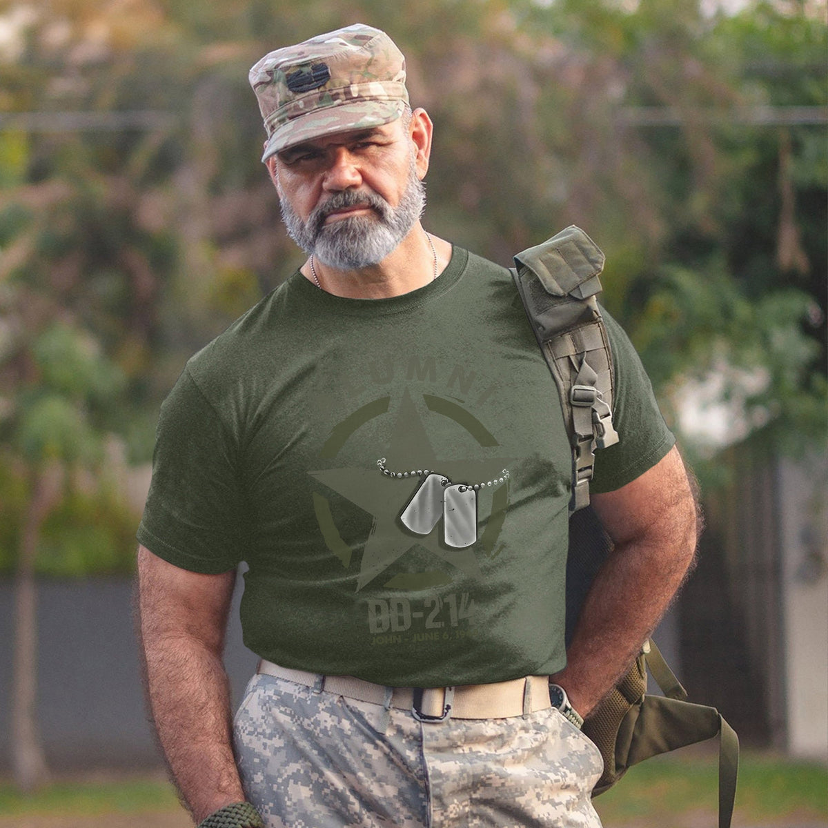 Alumni DD-214 Proud Veteran Status Earned T-Shirt product image 10