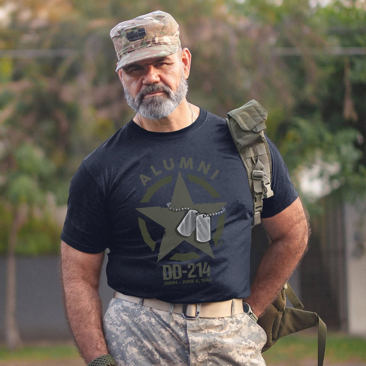 Alumni DD-214 Proud Veteran Status Earned T-Shirt product image 8