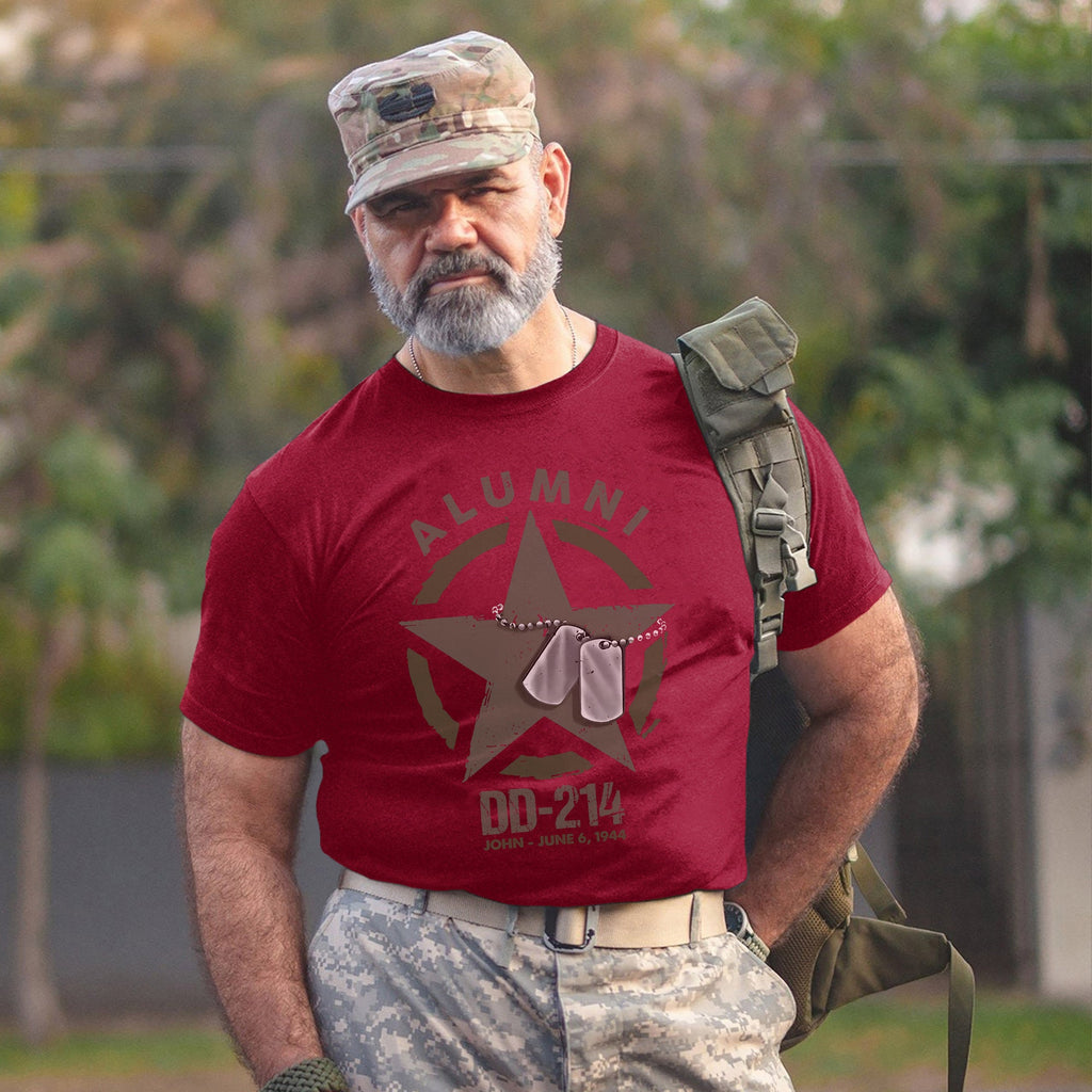Alumni DD-214 Proud Veteran Status Earned T-Shirt product image 13