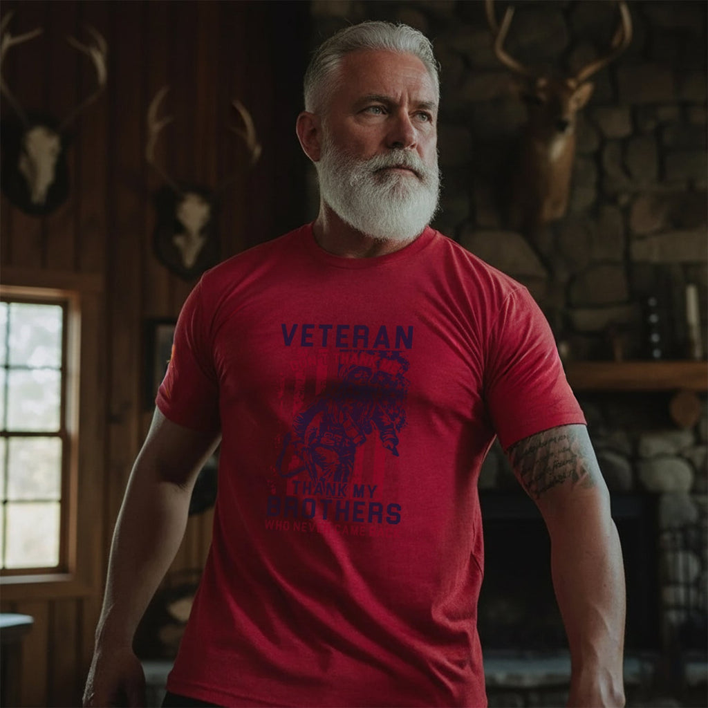 Thank My Brothers, Not Me - Veteran T-Shirt product image 2