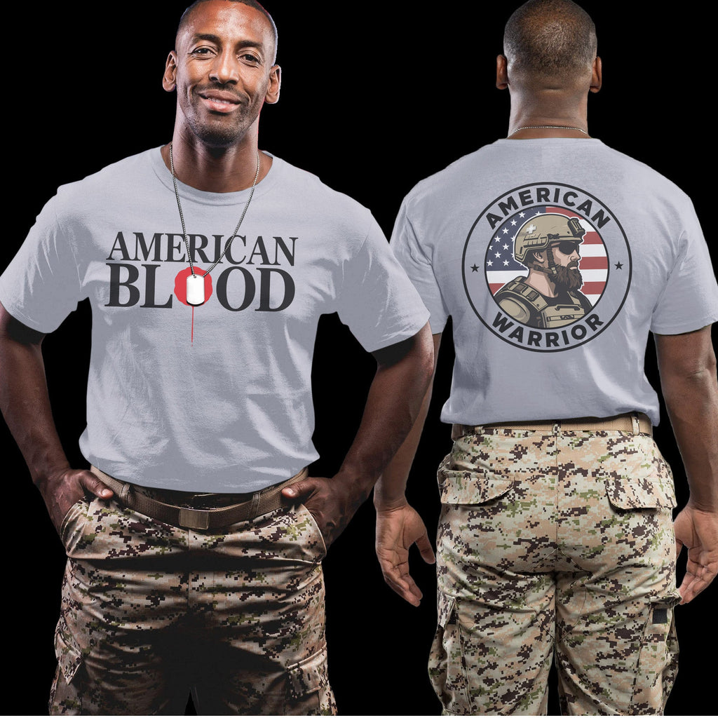 American Blood Warrior Fierce T-Shirt product image 6
