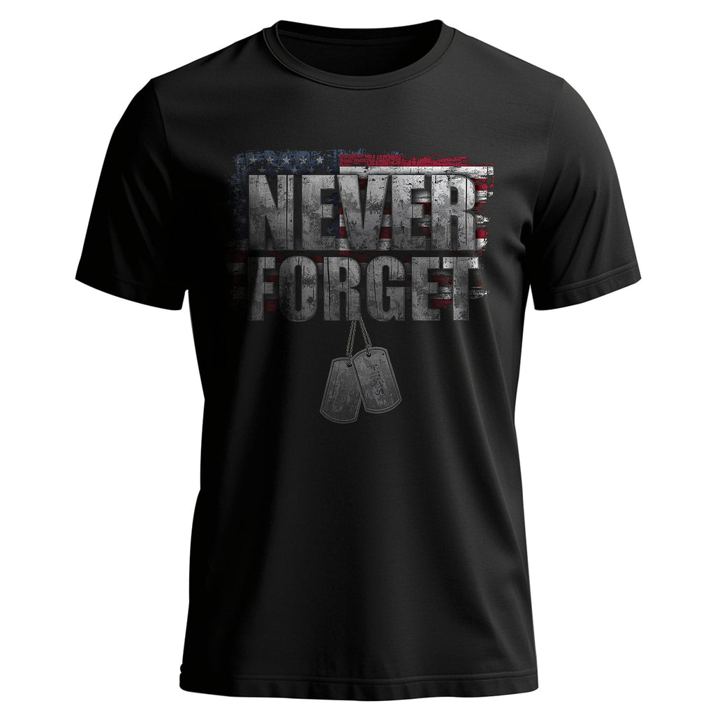 Never Forget One Soldier Flag T-Shirt product image 1