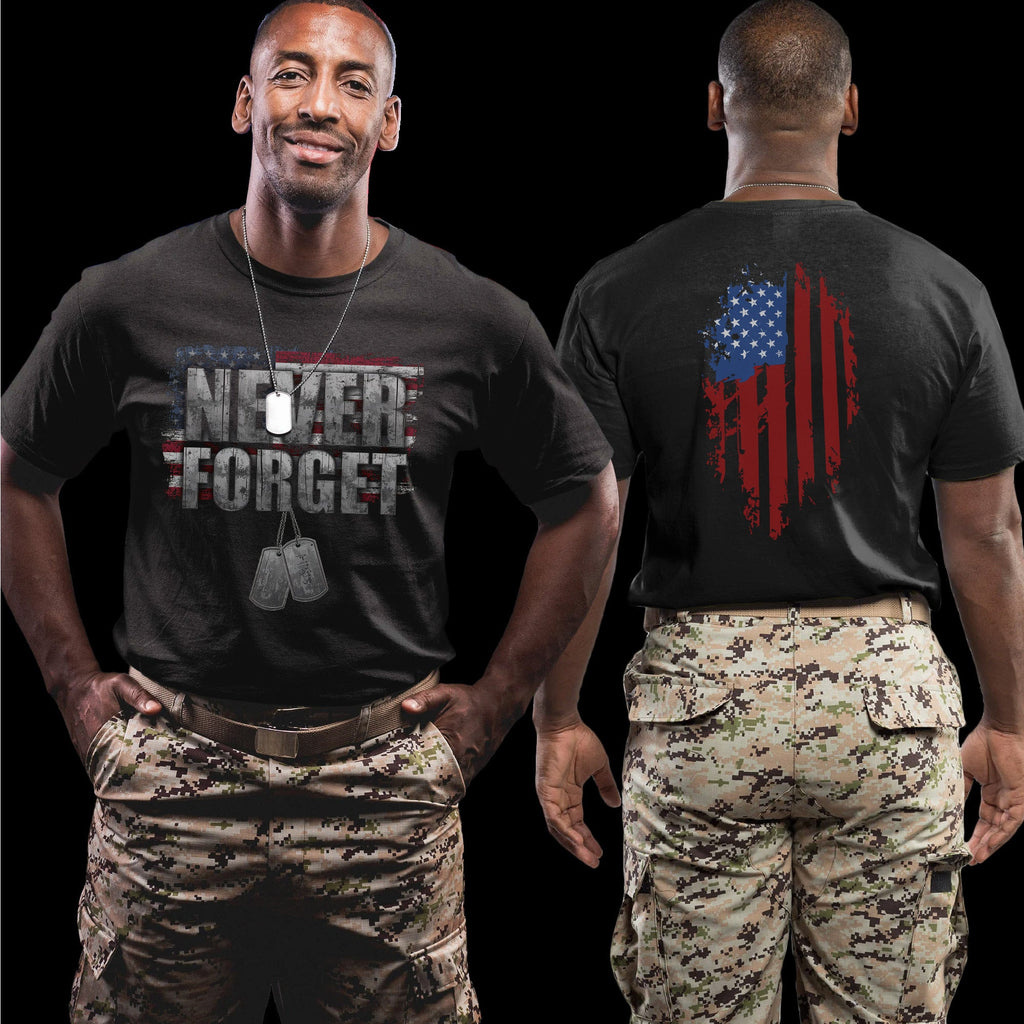 Never Forget One Soldier Flag T-Shirt product image 12