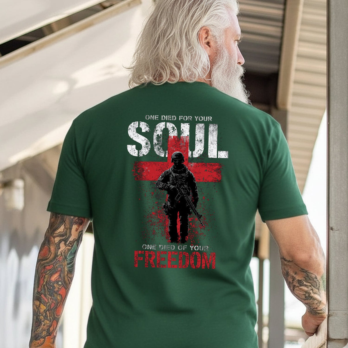 One Died for Your Soul Freedom T-Shirt product image 5