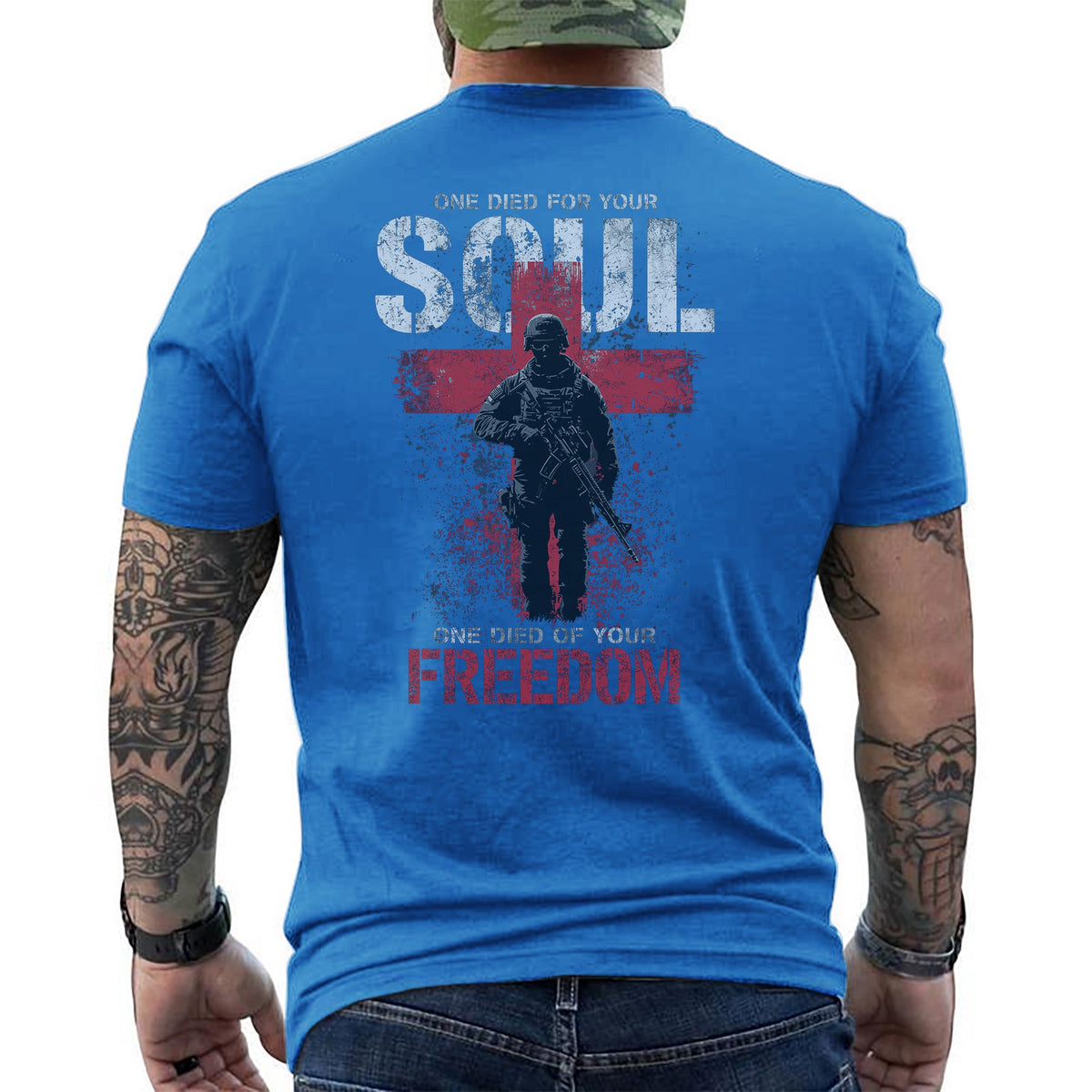 One Died for Your Soul Freedom T-Shirt product image 10
