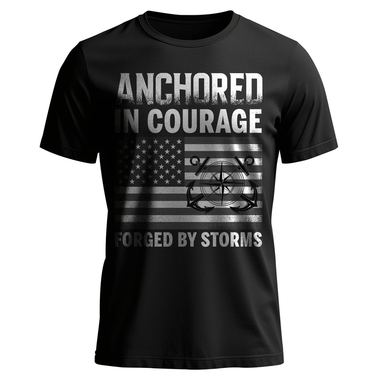 Anchored in Courage Forged by Storms Built by the Sea product image 1