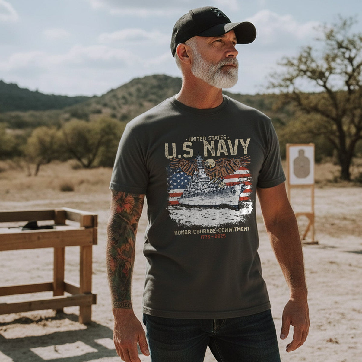 Honor Courage Commitment Core Values of Every U.S. Veteran product image 5