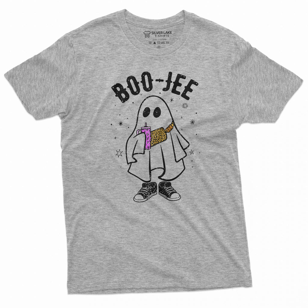 Spooky Halloween Shirt Ghost Shirts Funny Tee Scary Gift product image 5