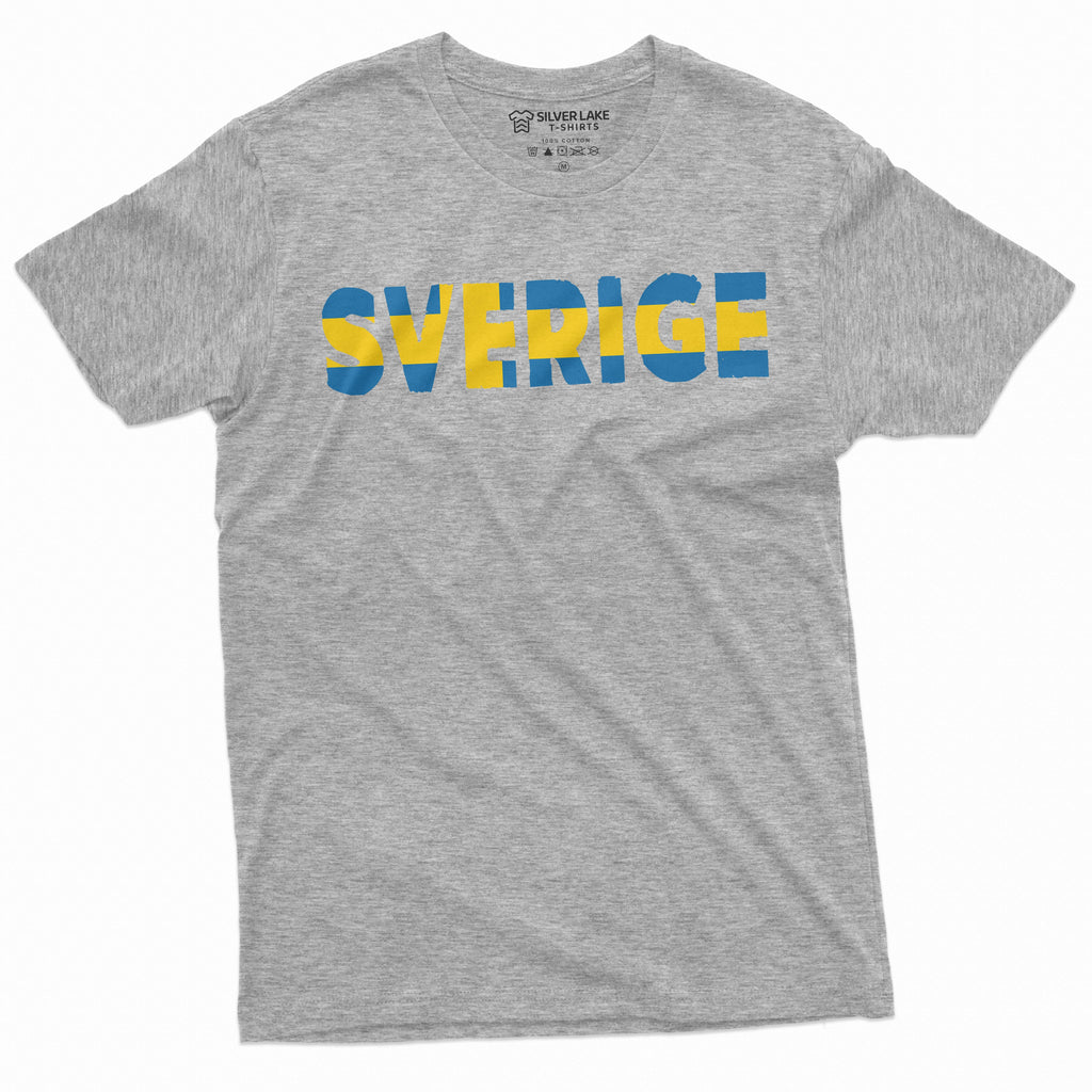 Sverige T-shirt Sweden Nordic Viking Swedish Flag Tee Shirt product image 10